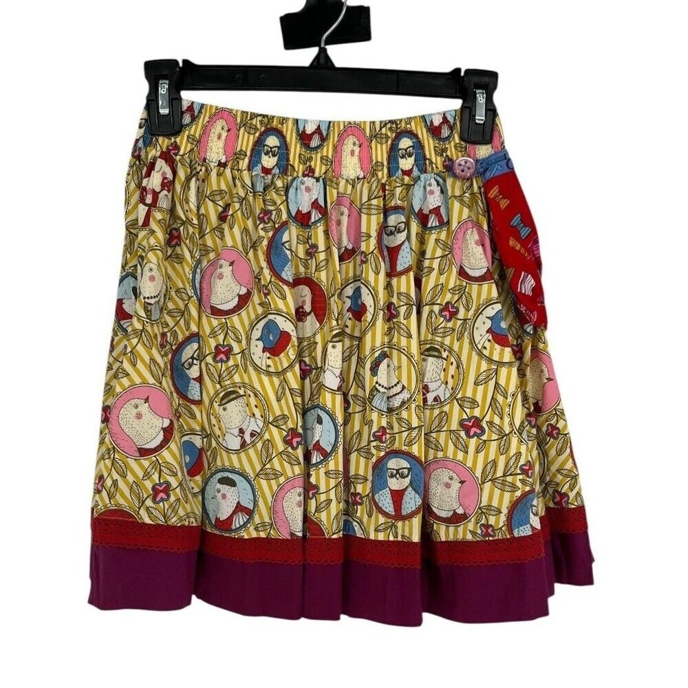 Matilda Jane Skirt Girls Size 12 Self Portrait Paint By Numbers Cottagecore